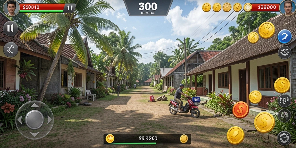 Level penuh warna dengan tantangan menarik dan menantang.