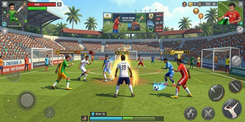 Mode multiplayer yang seru dan kompetitif.