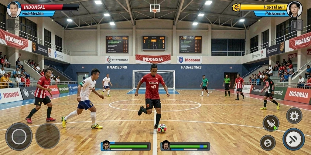 Grafis visual yang memukau dan detail karakter.